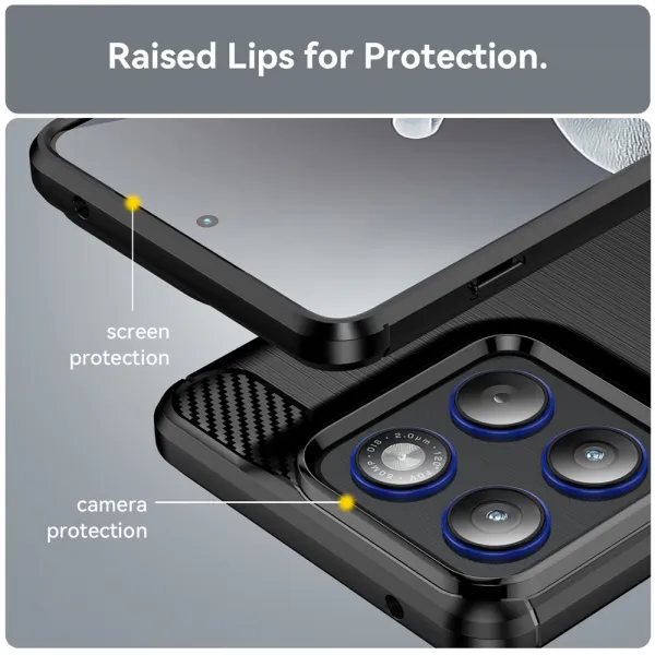 FLEXI TPU Ochranný obal Motorola Edge 70 čierny