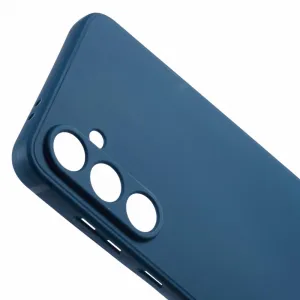 PROTEMIO TPU Kryt pre Samsung Galaxy S25 FE tmavomodrý