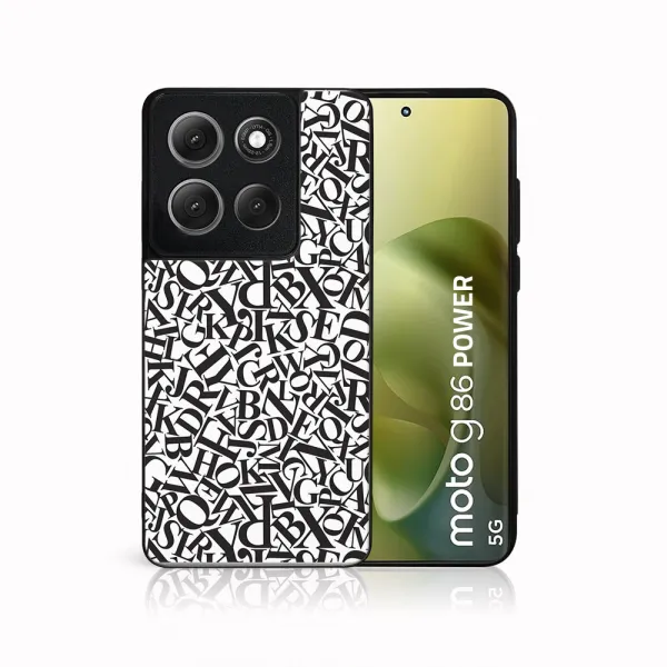 MY ART Ochranný kryt pre Motorola Moto G86 Power 5G ABCD (166)