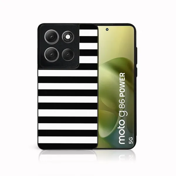 MY ART Ochranný kryt pre Motorola Moto G86 Power 5G LINES (169)
