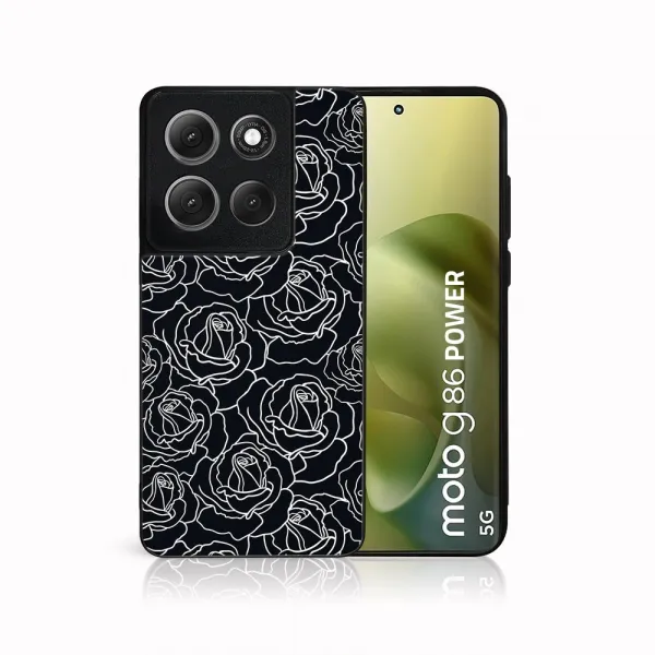 MY ART Ochranný kryt pre Motorola Moto G86 Power 5G ROSES (172)
