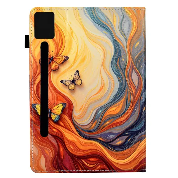 ART Zaklápacie puzdro Lenovo Idea Tab Pro FIRE BUTTERFLY