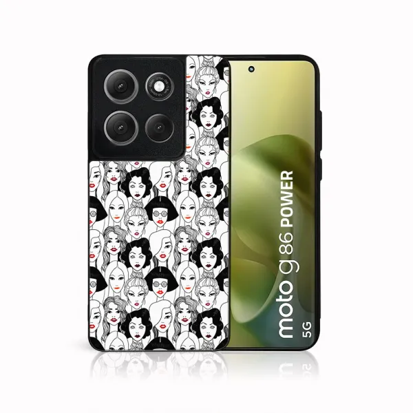 MY ART Ochranný kryt pre Motorola Moto G86 Power 5G LIPSTICK (174)