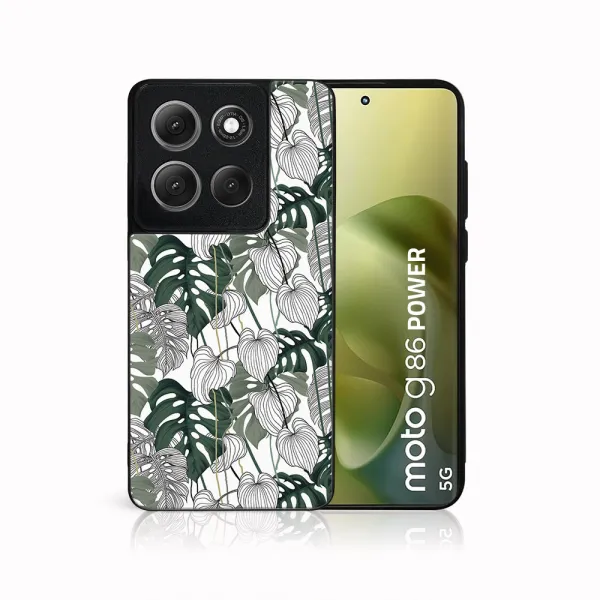 MY ART Ochranný kryt pre Motorola Moto G86 Power 5G LEAF (175)
