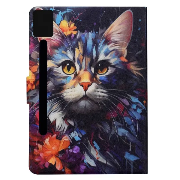 ART Zaklápacie puzdro Lenovo Idea Tab Pro FLORAL CAT