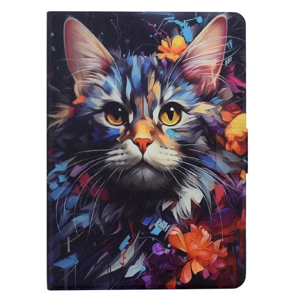 ART Zaklápacie puzdro Lenovo Idea Tab Pro FLORAL CAT