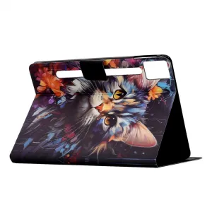 ART Zaklápacie puzdro Lenovo Idea Tab Pro FLORAL CAT