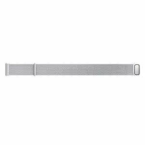 MILANESE Kovový remienok pre smart hodinky - šírka 18mm strieborný