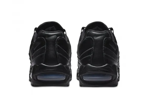 Nike Air Max 95 Big Bubble Leather "Triple Black" (IM0696-001)