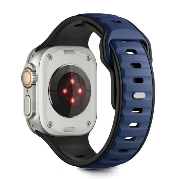 Tech-Protect Iconband Line remienok na Apple Watch 44/45/46/49mm, black/navy