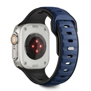 Tech-Protect Iconband Line remienok na Apple Watch 44/45/46/49mm, black/navy