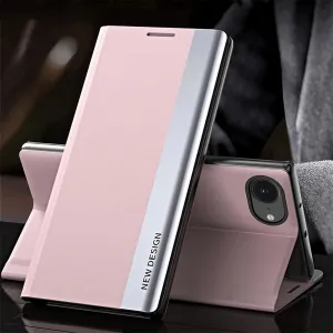 MG Sleep Case Pro knižkové puzdro na iPhone 16e, ružové