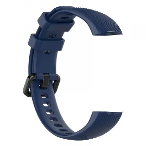 BStrap Silicone Line remienok na Honor Band 4, dark blue (SHO001C02)