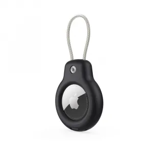 Tech-Protect Rough Vein kryt na Apple AirTag 2ks, čierny