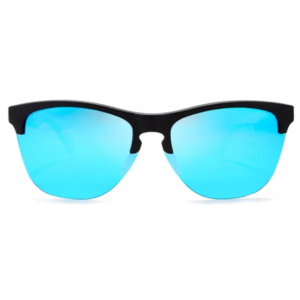 KDEAM Borger 2 slnečné okuliare, White & Black / Blue (GKD019C02)