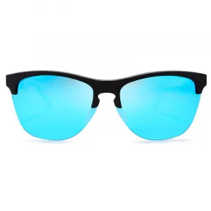 KDEAM Borger 2 slnečné okuliare, White & Black / Blue (GKD019C02)