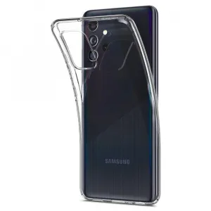 Spigen Liquid Crystal silikónový kryt na Samsung Galaxy A72, priesvitný (ACS02325)
