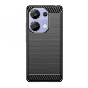 Tech-Protect Carbon kryt na Xiaomi Redmi Note 13 Pro 4G, čierny