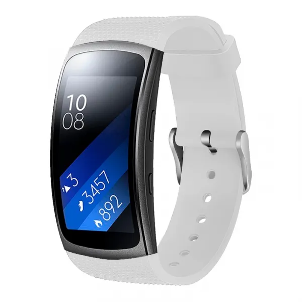 BStrap Silicone Land remienok na Samsung Gear Fit 2, white (SSG005C08)