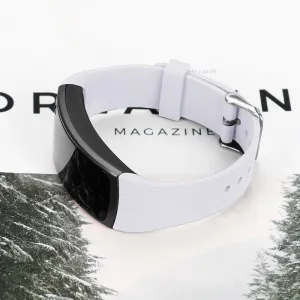 BStrap Silicone Land remienok na Samsung Gear Fit 2, white (SSG005C08)