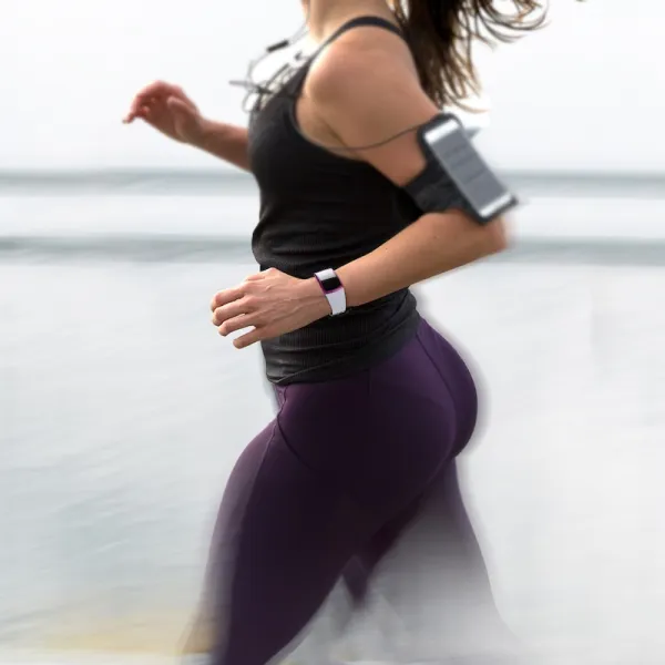 BStrap Silicone Land remienok na Samsung Gear Fit 2, white (SSG005C08)