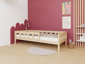 Benlemi Bezpečnostná zábrana PLOT Zvoľte farbu: Biela, Zvoľte rozmer: 97 cm (pre postele s dĺžkou 160 cm)