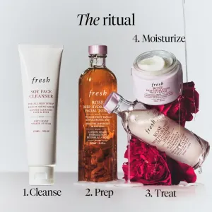 fresh Rose Deep Hydration Face Cream hydratačný krém na tvár s kyselinou hyalurónovou 15 ml