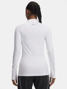 Tričká s dlhým rukávom pre ženy Under Armour - biela