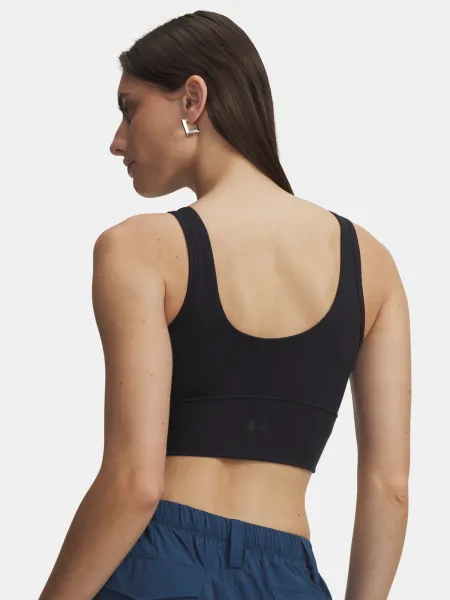 Čierna dámska športová podprsenka Under Armour Meridian