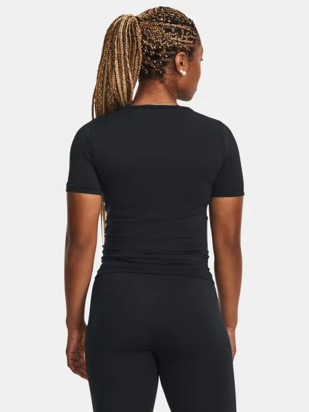 Čierne športové tričko Under Armour UA Train Seamless SS