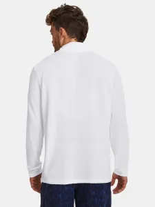Biele športové tričko Under Armour UA SEAMLESS STRIDE 1/4 ZIP