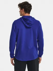 Modrá mikina Under Armour UA Rival Terry Graphic HD