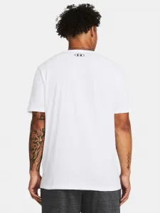 Biele tričko Under Armour UA SPORTSTYLE LOGO UPDATE SS