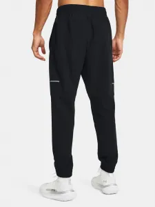 Čierne športové nohavice Under Armour UA Baseline Woven Pant