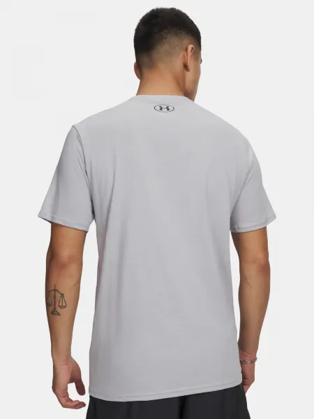 Šedé pánské tričko Under Armour UA GL Foundation Update SS
