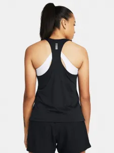 Čierne dámske tielko Under Armour UA Launch Singlet