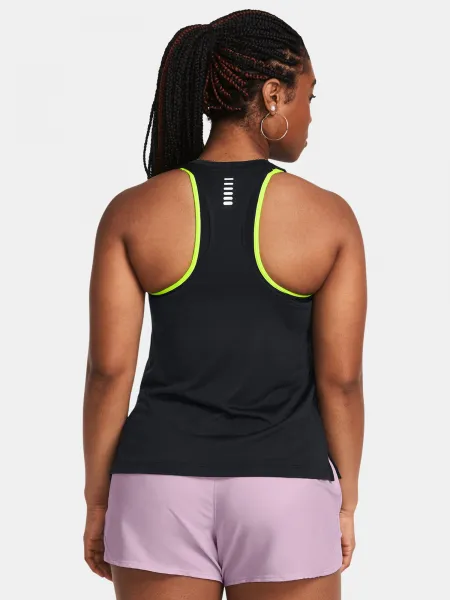 Čierne dámske tielko Under Armour UA Launch Splatter Singlet