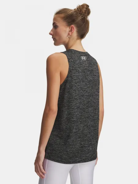 Čierne dámske tielko Under Armour Tech Tank Twist