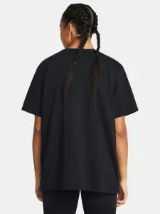 Čierné dámske tričko Under Armour Campus Oversize SS