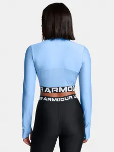 Under Armour Women's T-shirt HeatGear Rib 1/4 Zip LS - Women
