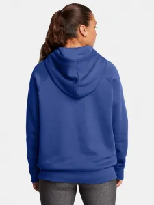 Women's sweatshirt Under Armour Rival Fleece Wordmark Hoodie-BLU - Women's