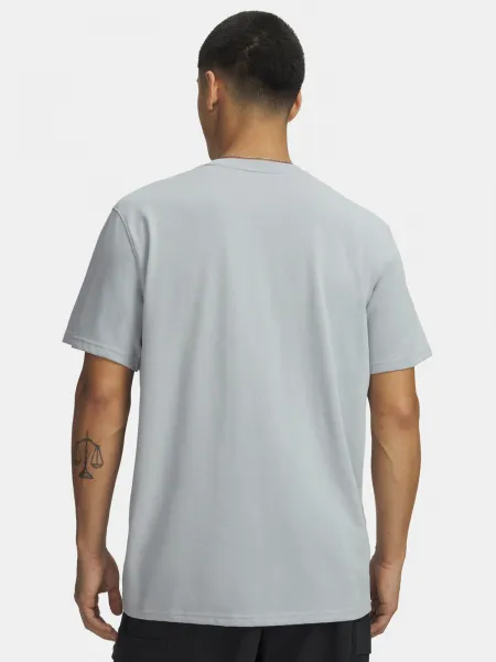Svetlosivé tričko Under Armour UA HW ARMOUR LABEL SS