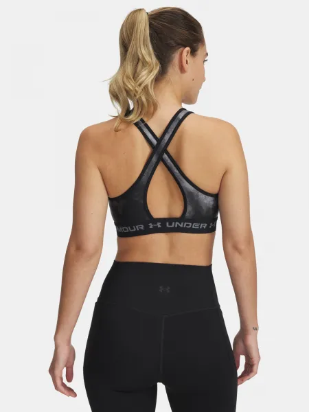 Women's bra Under Armour Crossback Mid Print - Women's