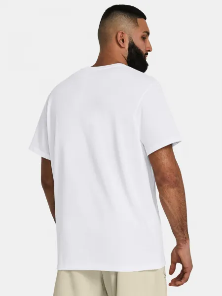 Men's T-shirt Under Armour UA HW LC PATCH SS-WHT - Men's