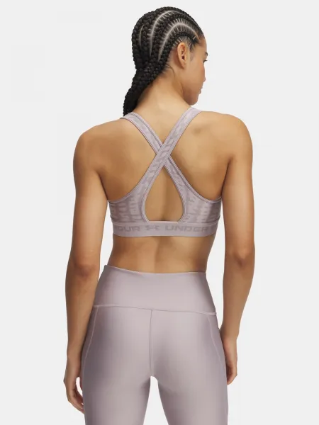 Women's bra Under Armour Crossback Mid Print - Women's