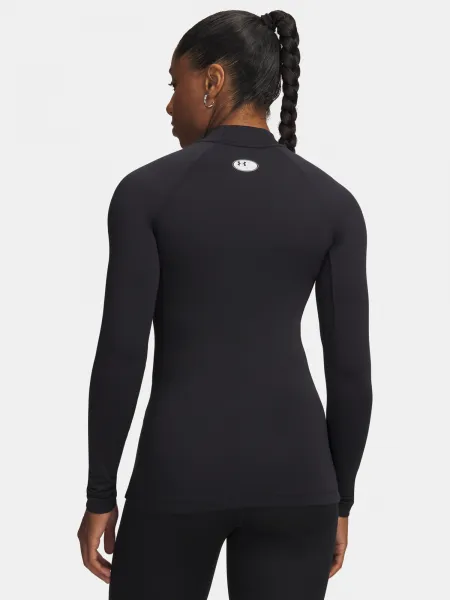 Under Armour T-Shirt UA CG Authentics Mockneck-BLK - Ladies