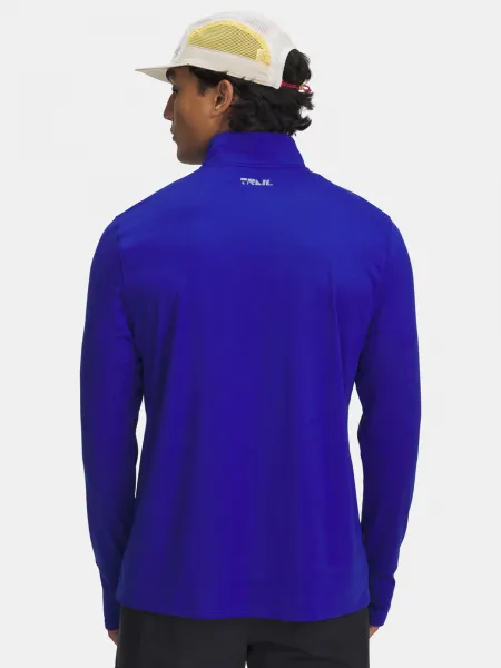 Men's T-shirt Under Armour UA TRAIL RUN QUARTER ZIP - Men's