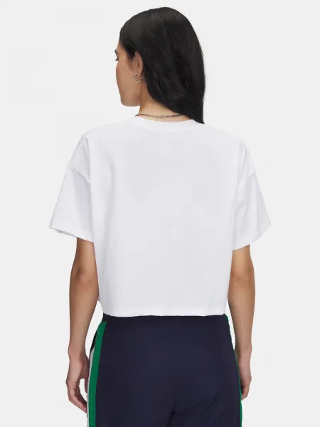Women's T-shirt Under Armour UA W VARSITY MIX HW SS CROP - Women's