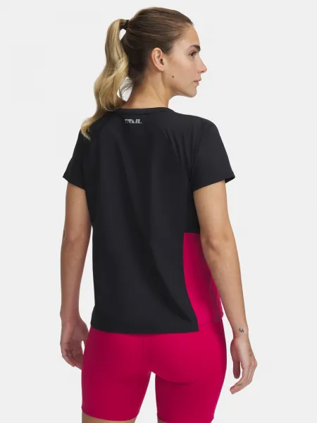Women's T-shirt Under Armour UA Trail Run Zip SS - Women's