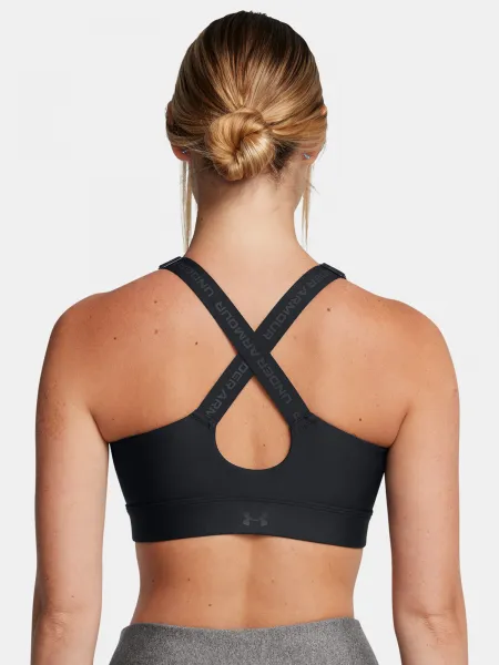 Women's bra Under Armour UA Infinity High Zip 2.0 Bra-BLK - Women's